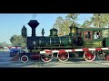 Walt Disney World Railroad Lilly Belle World Drive Crossing December 2022