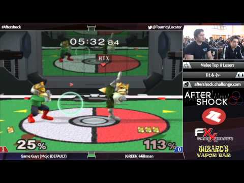 Aftershock Melee - Game Guys Mojo (Fox) vs Milkman (Fox) - Top 8 Losers