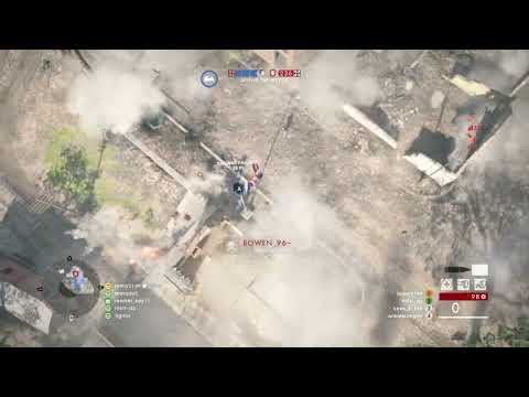 Battlefield 1 Armored Train Big Kill streak Hero to Game Betemoth Full Run