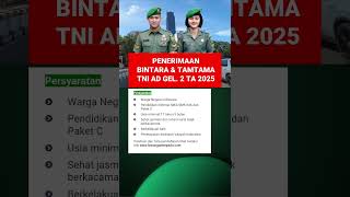 Download lagu Cara Mendaftar Penerimaan Bintara PK & Tamtama TNI AD Dengan MUDAH mp3