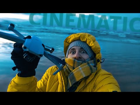 DJI Mavic Air 2 Cinematic Footage in CRAZY STRONG Wind