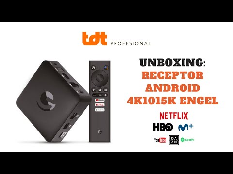 Engel Youin You-Box EN1040KX- TV Box Android TV 4K UHD - Asistente de  Google y Chromecast Integrado - Producto Exclusivo, Negro