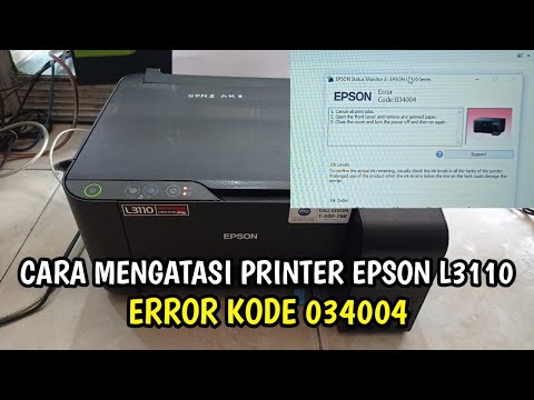 Epson Error Code 034004 In L4160 - Updated 2022
