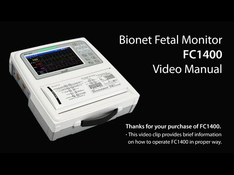 Bionet FC 1400 Fetal Monitor Instruction Video