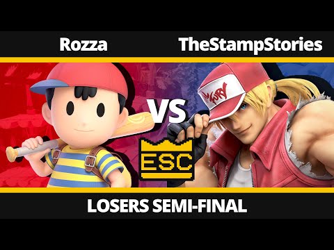 ESC 8 Losers Semi-Final - Rozza (Ness) Vs. TheStampStories (Terry) - SSBU Tournament