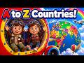 Learn Countries A To Z ABC Song World Flags Fun Geography For Toddlers