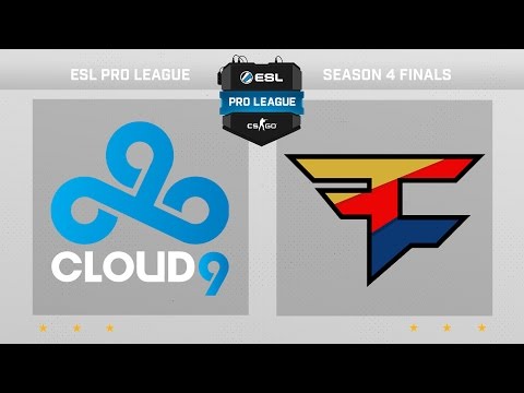 CS:GO - Cloud9 vs. FaZe [Dust2] - Group B - ESL Pro League Season 4 Finals