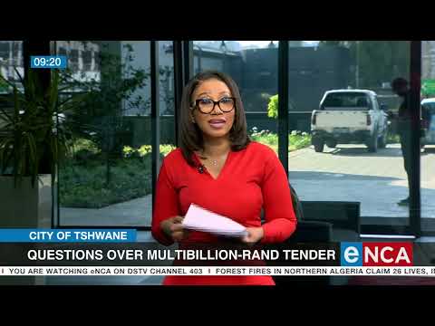 City of Tshwane Questions over multibillion rand tender