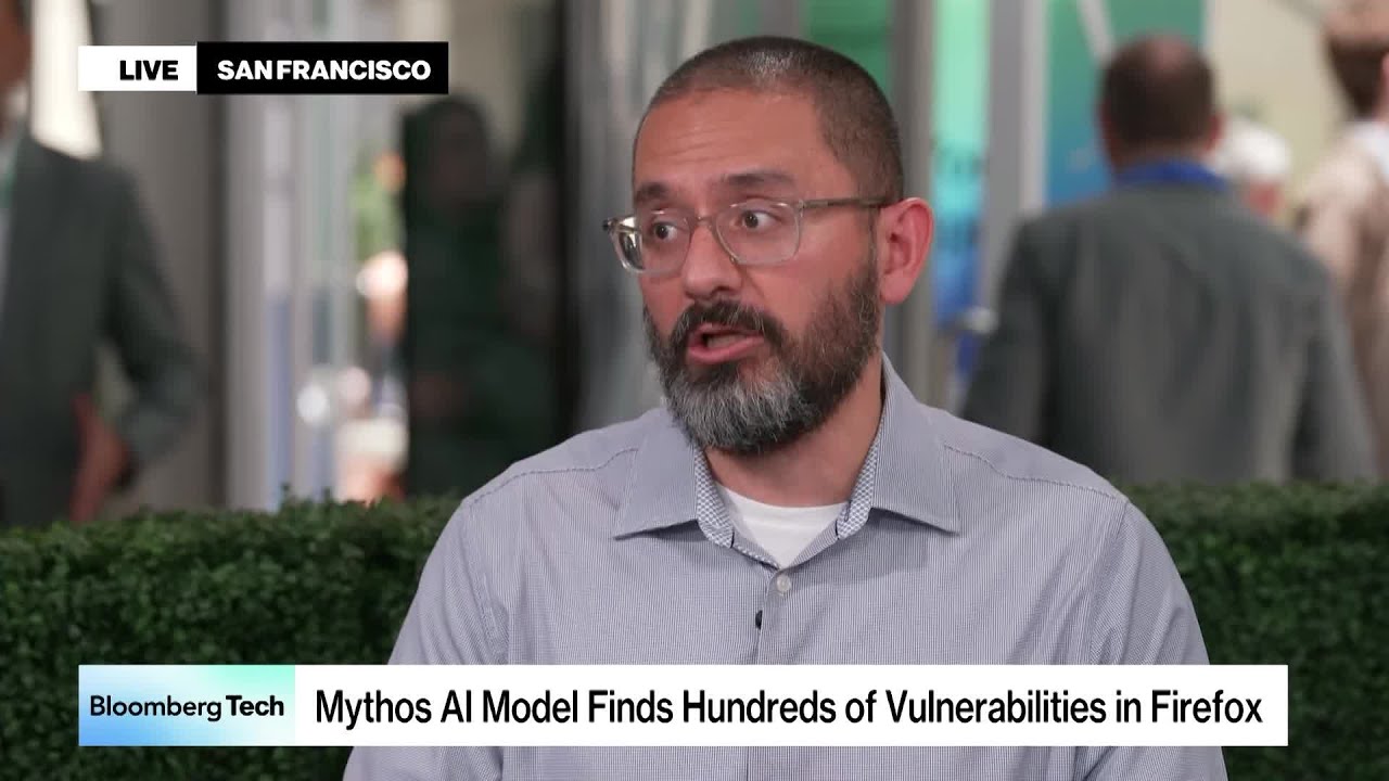 Mythos AI Model Finds Hundreds of Vulnerabilities in Firefox - Bloomberg Podcast