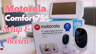 Motorola Baby Monitor: Motorola Comfort 75 Monitor Setup and Review
