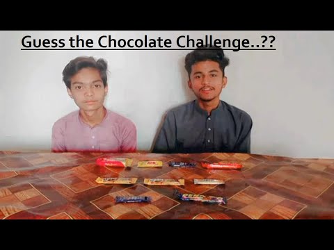 Blindfold Challenge   Guess the Chocolate Challenge (COOKING WITH HADIQA)