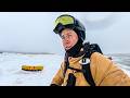 Falling Through The Ice Is BAD Solo 780 Km On Sea Ice