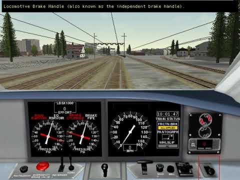 Microsoft Train Simulator - Tutorial 1: Electric (Getting Started)