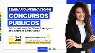 SEMINÁRIO INTERNACIONAL DE CONCURSOS PÚBLICOS - 03/06/25 - TARDE (áudio original)