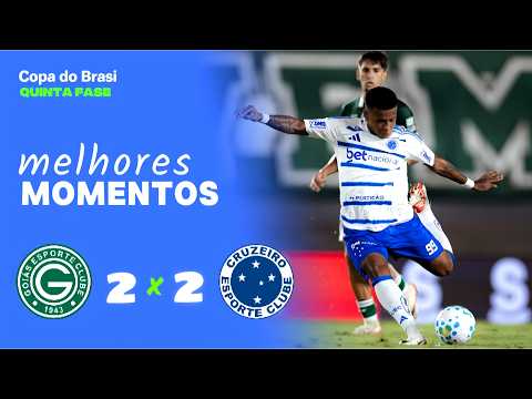 BALDE DE ÁGUA FRIA! CRUZEIRO CEDE EMPATE AO GOIÁS NO ÚLTIMO LANCE E DECISÃO SEGUE ABERTA