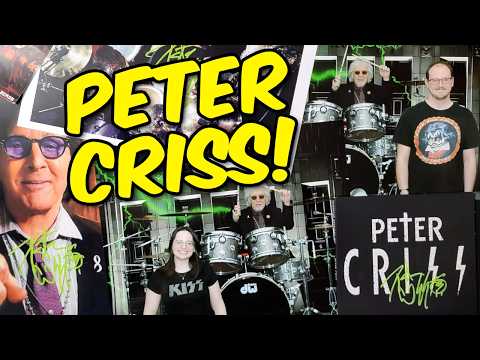 We Got To Meet PETER CRISS! | KISS Army Things