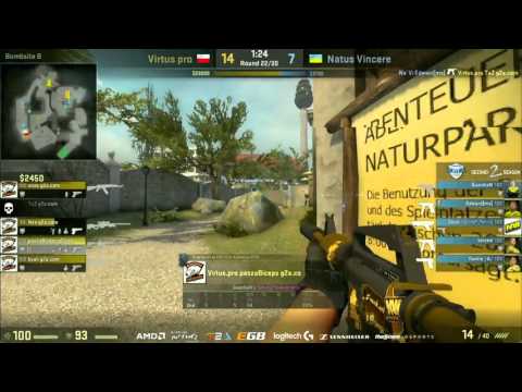 VP lost to pistols after winning one - Virtus pro vs NaVi CS:GO Counter Pit League Season 2 Finals