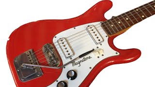 Video thumbnail for Playing a 1965 Magnatone Zephyr at Phil's Vintage Guitars by My Blues Guitar