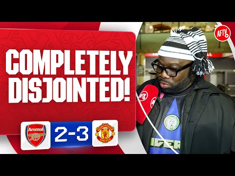 Completely Disjointed! (Kelechi) | Arsenal 2-3 Manchester United