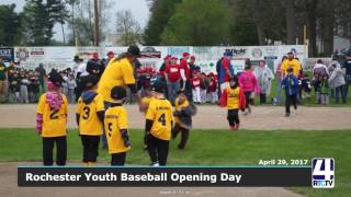 Rochester Youth Baseball Opening Day