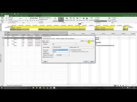 2 4 Aula Alterar as informações na Tarefa Tempo Ms Project
