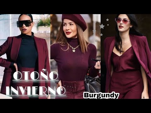 MODA 22/23 IDEAS DE OUTFITS  COMBINANDO COLORES DE MODA OTOÑO INVIERNO 22/23 COLECCIÓN TENDENCIA 23