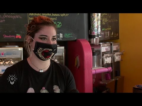 Ice Cream Shop Learns ASL