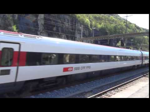 SBB RABDe 500 ICN IN TRANSITO A OSOGNA-CRESCIANO.(CH) 24 - 4 - 2016