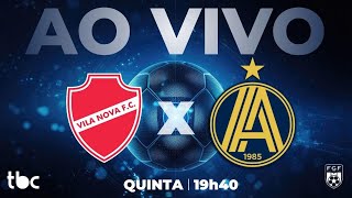 VILA NOVA X APARECIDENSE | GOIANÃO 2026 NA TBC | 22/01/2026