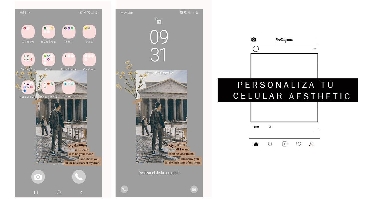Personaliza tu celular aesthetic by Andie♥
