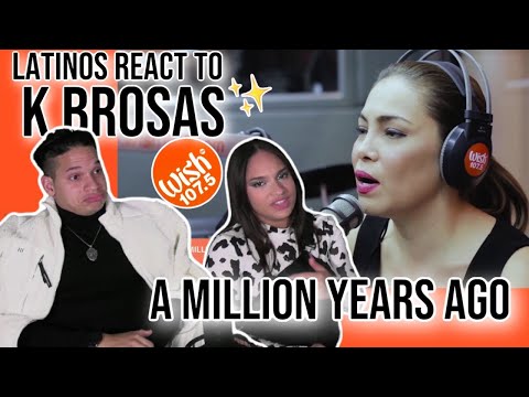 Waleska & Efra react to  K Brosas performs "A Million Years Ago" LIVE on Wish 107.5 Bus