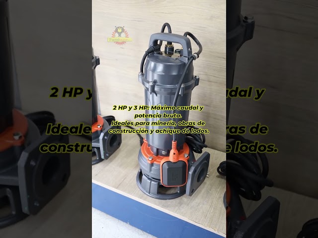 Vídeo relacionado con VEVOR 550W Bomba Sumergible de Aguas Residuales 230V, 9500L/H