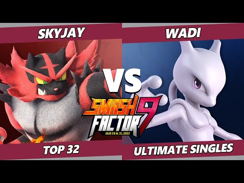 Smash Factor 9 - Skyjay (Incineroar) Vs. WaDi (ROB, Ice Climbers, Mewtwo) SSBU Ultimate Tournament
