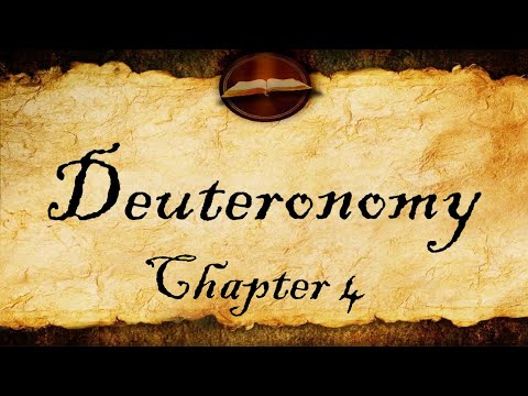 Deuteronomy Chapter 4 | KJV Bible Audio (With Text)
