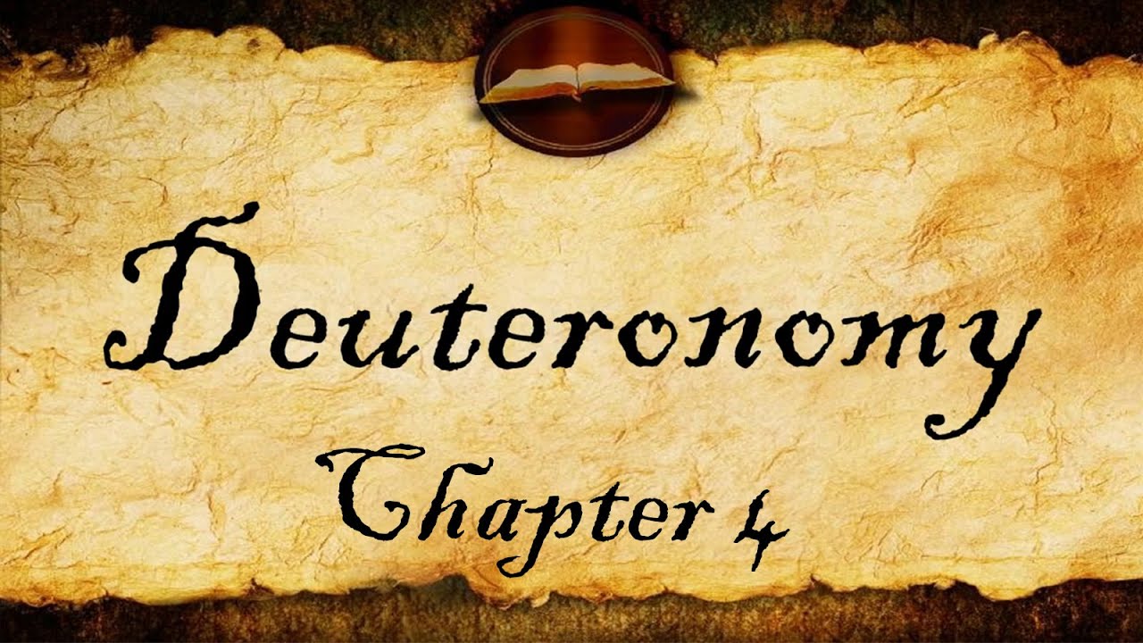 Deuteronomy Chapter 4 | KJV Bible Audio (With Text)
