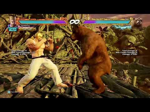 Paul Death Combo on Jungle Outpost - Tekken 7