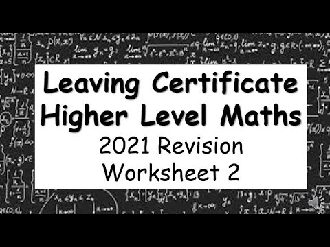 Revision Worksheet 2 (2021) -  Exam Style Questions