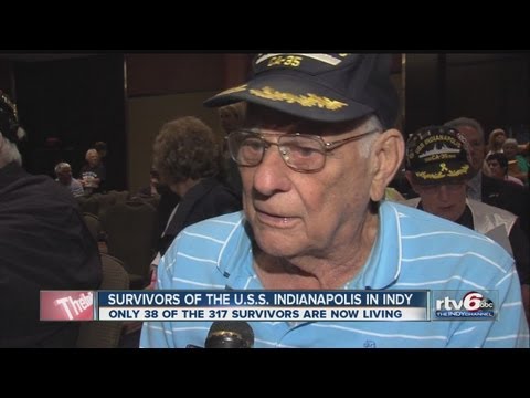 USS Indianapolis survivors meet