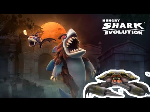 Wereshark vs Giant Crab Boss In Hungry Shark Evolution