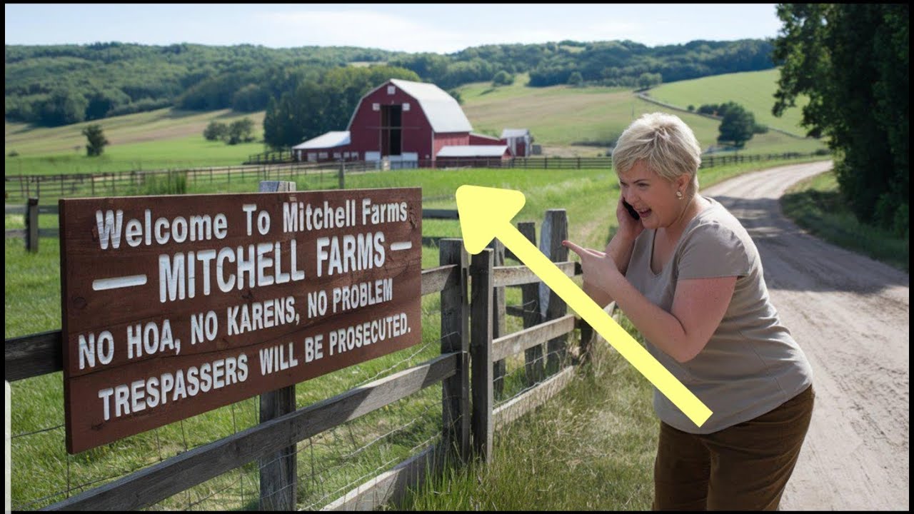 The HOA Karen calls Cops on a farm and gets sweet Karma
