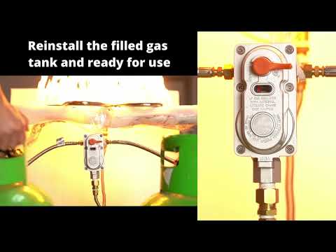 2 Stage Auto Changeover LP Regulator