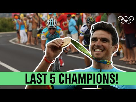 Men's Road Race 🚴‍♂️ Last 5 Champions!