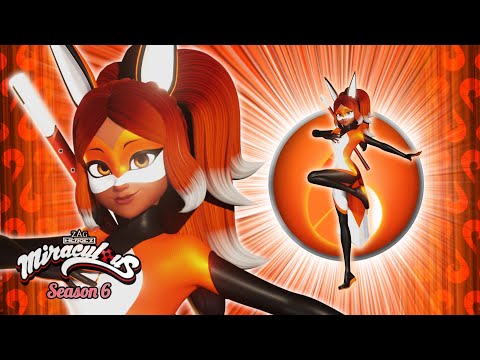Miraculous Season 6° - Transformation Alya in Rena Rouge New Style 3D _ 4K