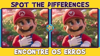 THE SUPER MARIO BROS - Spot the difference | Star Quiz
