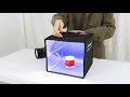 Fotografavimo kubas Puluz PU5025B LED 25cm