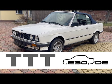M3 Resto Teil 12 + Cabrio Projekt Teil 1 - Bestandsaufnahme BMW 325iC 1986 + Katze Wuschel