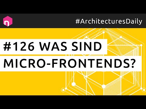 Was sind Micro-Frontends? // deutsch