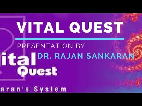 Dr. Rajan Sankaran presents Vital Quest Homeopathic Software