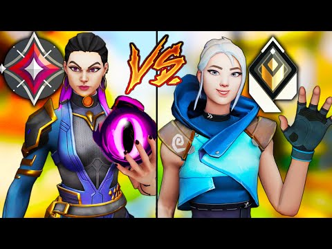 5 Try-Hard Immortal VS 5 Chill Radiant Players! - Valorant