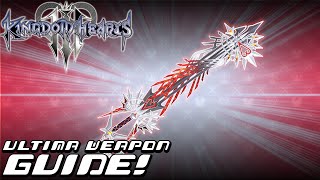 Kingdom Hearts 3 - COMPLETE GUIDE: Ultima Weapon (100% Item Synthesis, 7 Orichalcum+, Minigames)